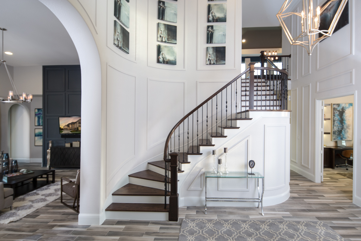 Britton Homes in Windsong Ranch entry